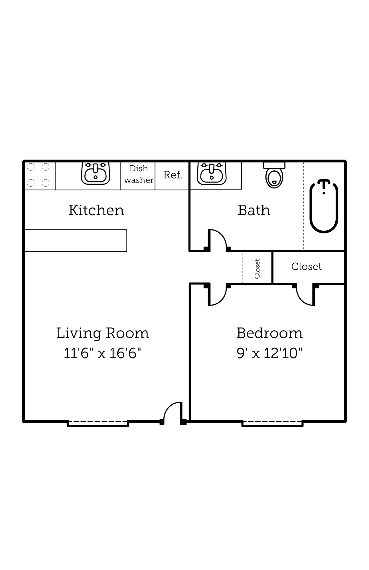 717 Alvarado Avenue 1-3 Beds Apartment for Rent - Photo Gallery 16